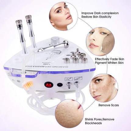 Portable Diamond Microdermabrasion Machine for Skin Exfoliation and Renewal