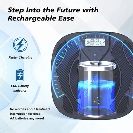 Cordless Electric Muscle Stimulator with Wireless Remote – Pulse Relaxation for Targeted Relaxation
