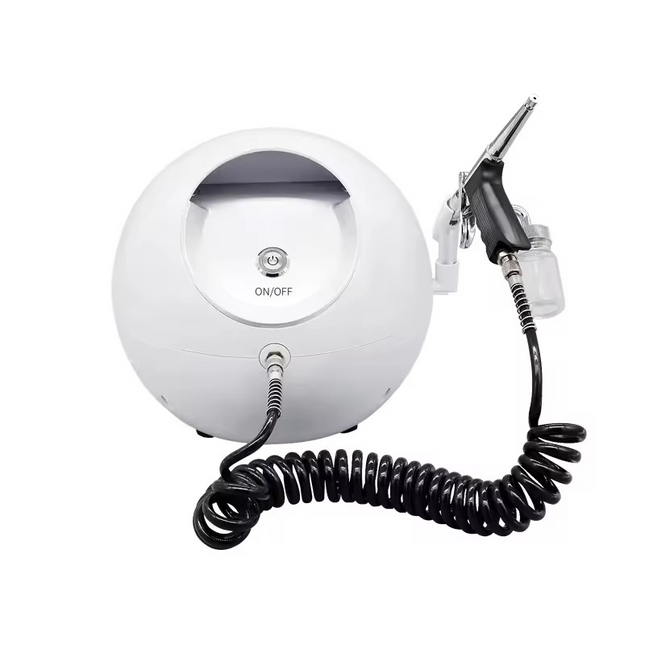 Portable High Pressure Oxygen Facial Spray Gun for Skin Hydration and Rejuvenation