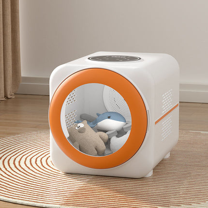 Portable 53L Pet Drying Box with Tempered Glass Door, Dual Air Circulation & Quiet Operation