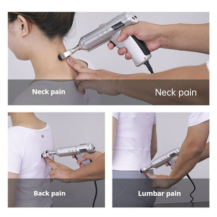 Deep Tissue Muscle Recovery Massage Gun 62W Power, 8-Speed Control & 4 Massage Attachments