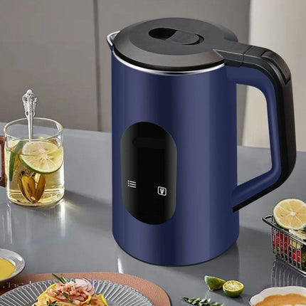 Large Capacity 2.2L Electric Kettle 1500W Fast Heating Insulated Water Boiler