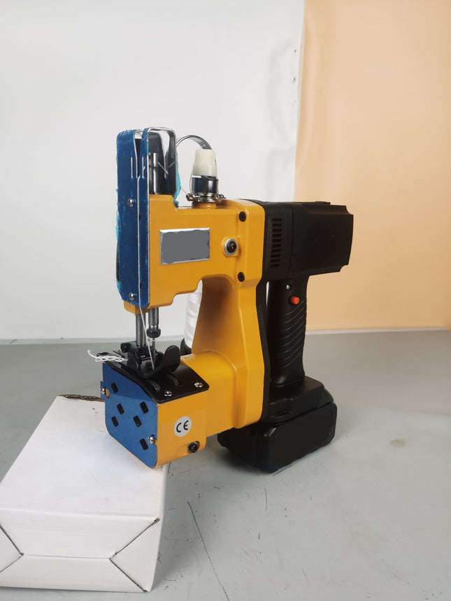 Heavy Duty Portable Bag Sealing Machine 36V Rechargeable Battery 210W Chain Stitch Industrial Bag Closer