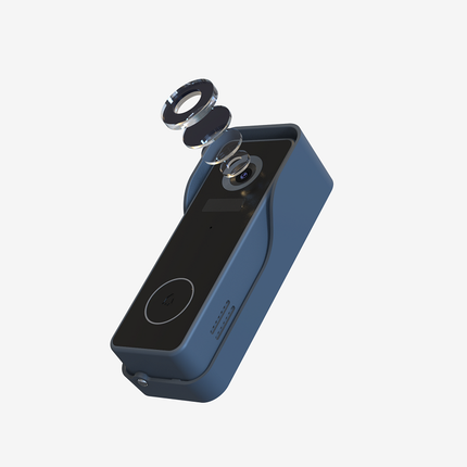 Rechargeable IP65 Video Doorbell Camera with Two-Way Audio, Instant App Notifications & Night Vision