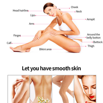 IPL Hair Removal Device for Home Use with 5 Energy Levels and LED Display