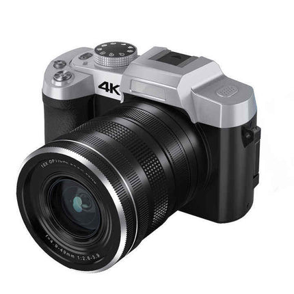 4K Digital Camera with 10X Optical Zoom, 75MP, WiFi, Touch Screen & LED Fill Light