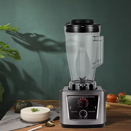 High-Power 2200W Commercial Blender with Large-Capacity Jar & Ice Crushing