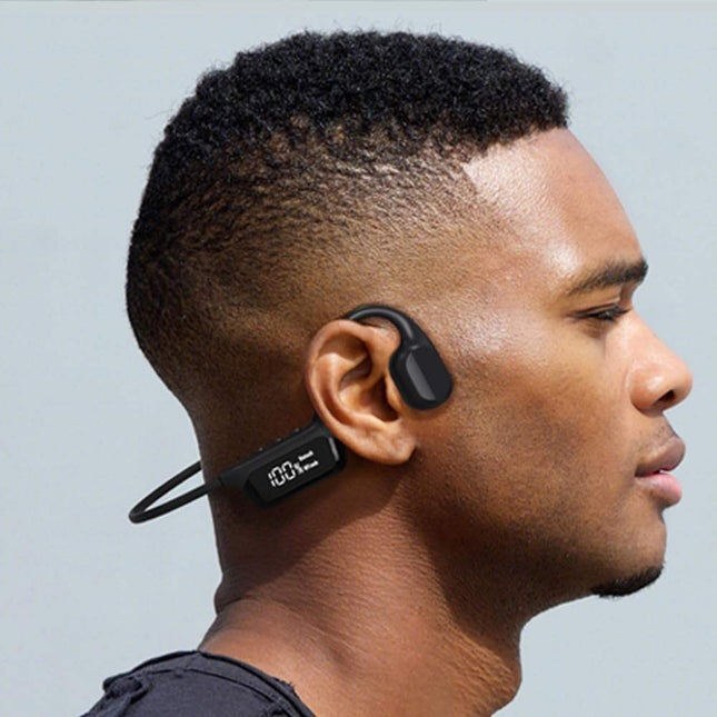 Waterproof Open-Ear Bone Conduction Headphones for Swimming with 32GB MP3 & Bluetooth 5.4