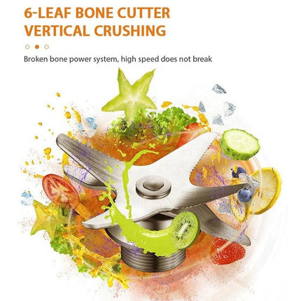Professional Countertop Blender 2.2L with 2200W Copper Motor and Pulse Control