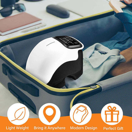 Smart Electric Knee Massager with Heat Relaxation, 9 Massage Modes for Joint Comfort & Comfort Relief
