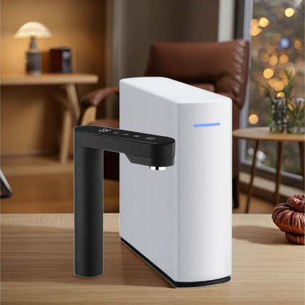 Smart Touch Instant Heating Kitchen Faucet, Rotating Spout, 7 Temperature Modes Up to 100°C