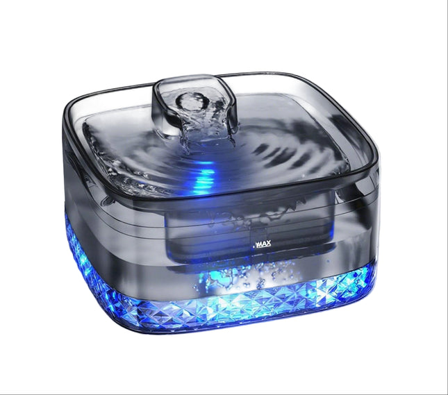 7L Automatic Pet Water Fountain with Silent Adjustable Pump and Multi-Stage Filtration