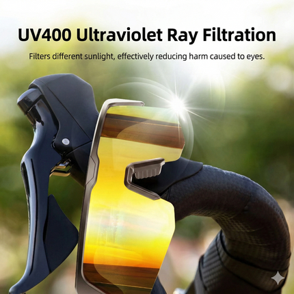 Portable Bluetooth Sports Sunglasses with HD Speakers, UV400 Lenses & Button Controls