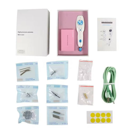 Portable Plasma Skin Relaxation Pen with 9 Intensity Levels for Face & Body Care