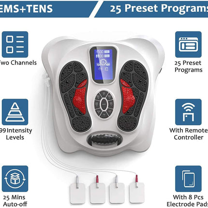 Portable FIR Heat & Low-Frequency Pulse Relaxation Device with Remote Control
