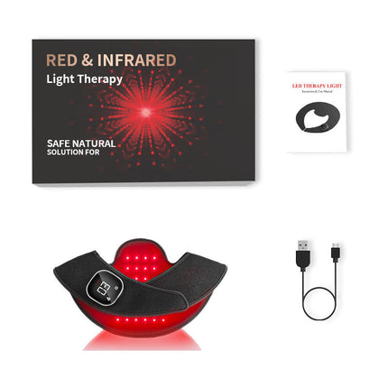 Rechargeable Neck & Shoulder Massager with 5 Modes and Infrared Heat Relaxation