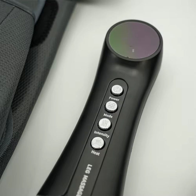 Portable Leg and Foot Massager with Three Airbag Zones and Customised Massage Levels