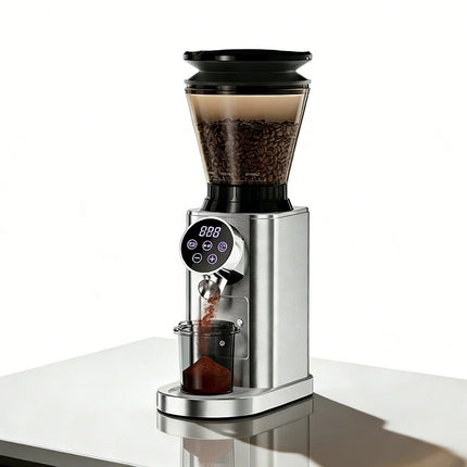 Electric Burr Coffee Grinder with 300g Bean Hopper, 150W Precision Coffee Bean Grinder