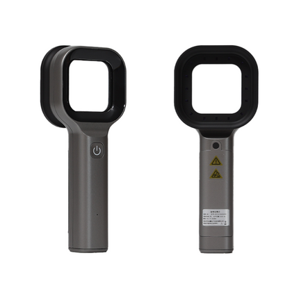 Portable LED Wood Lamp Examination Light with 2x Magnifying Lens, Rechargeable Handheld Design