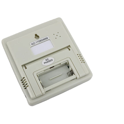 Digital Indoor Climate Monitor with LCD Screen for Accurate Room Humidity & Temperature