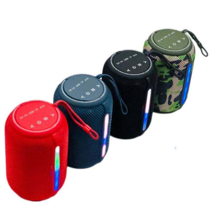 Portable 7W Bluetooth Speaker with FM , USB, TF Card, AUX, TWS & Hands-Free Calling