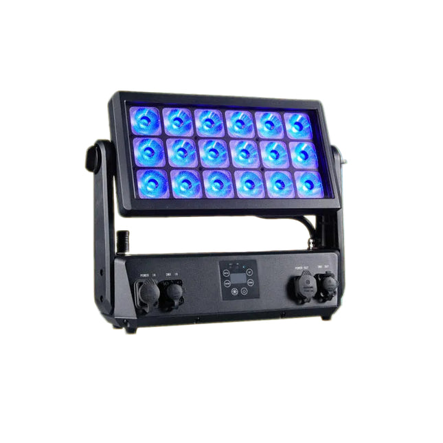 Professional Waterproof 360W LED Stage Lighting Fixture with 18x20W LEDs & DMX Modes