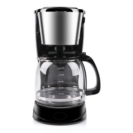 1.5L 12 Cup Drip Coffee Maker with Glass Carafe 650W