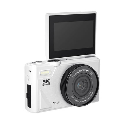 5K Digital Camera with WiFi, 75MP UHD Video Recording, 3.0" Screen & Time-Lapse