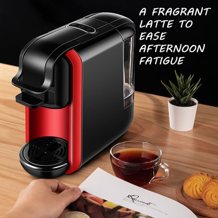 19 Bar Espresso Coffee Maker with Milk Frother, 1450W Compact 0.6L Coffee Machine