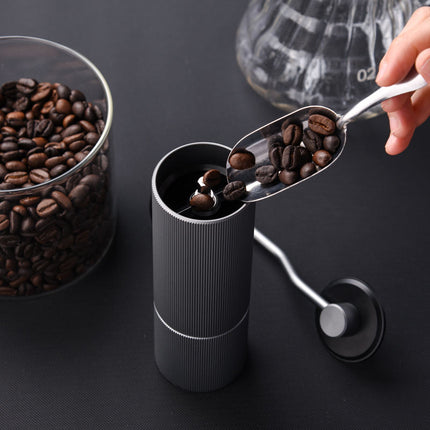 Manual Coffee Grinder Conical Burr 25g Capacity Stainless Steel