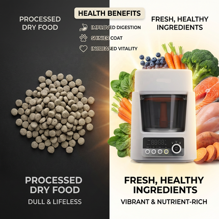 Automatic Pet Food Maker with Sous Vide Cooking and Large Capacity