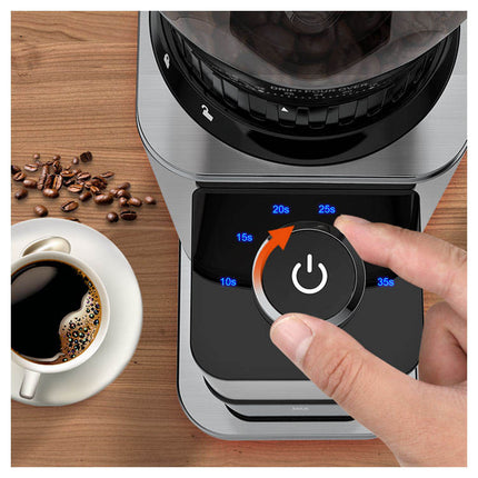 Electric Conical Burr Coffee Grinder with Touch Screen and 48 Grind Settings