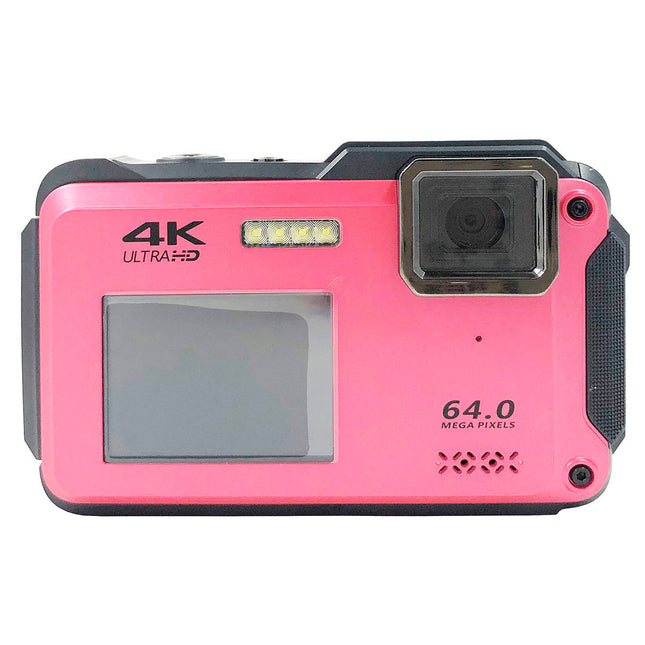 4K Digital Camera with 2.8" HD IPS Screen, Autofocus, Webcam Function & Rechargeable Battery