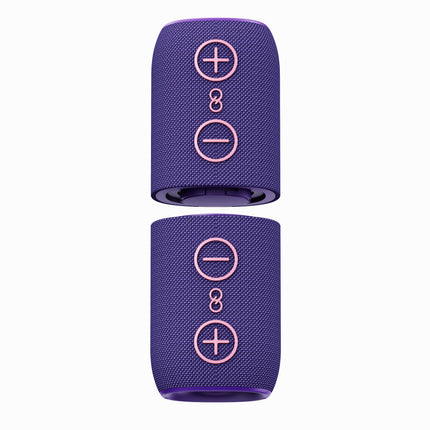 Portable 20W Bluetooth Speaker with Dual 57mm Drivers, TWS Pairing, USB TF AUX & Hands-Free Calls