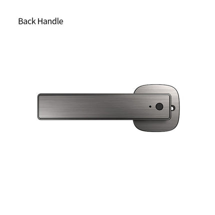 Cordless Semiconductor Fingerprint Smart Handle Lock with Fast <0.5s Unlock, Bluetooth & 50 User Capacity