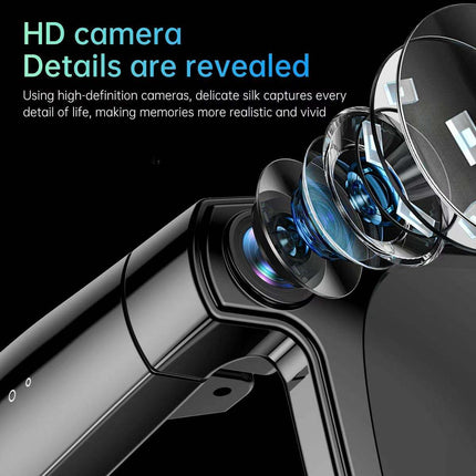 Smart AI Camera Glasses with 8MP HD Camera, 1080P Video, Bluetooth Audio & Real-Time Translation