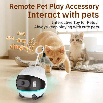 Rechargeable 2MP WiFi Pet Camera for Home Monitoring with Type-C Charging