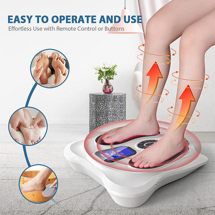 Portable FIR Heat & Low-Frequency Pulse Relaxation Device with Remote Control