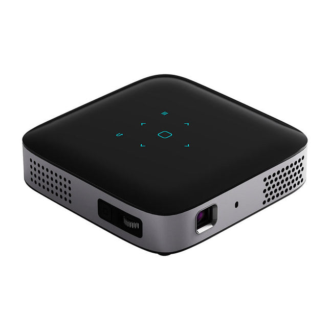 Portable DLP Smart Projector with Android 11, WiFi 6, Built-in Battery and 720P HD Display