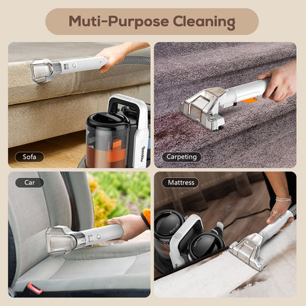 Multi-Surface Fabric & Carpet Cleaner – Lightweight Portable Stain Remover for Upholstery, Rugs, and Car Interiors