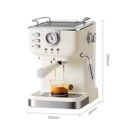1.5L 20 Bar Espresso Coffee Maker with 850W Fast Heating and 51mm Portafilter