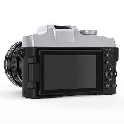 4K Digital Camera with 10X Optical Zoom, 75MP, WiFi, Touch Screen & LED Fill Light