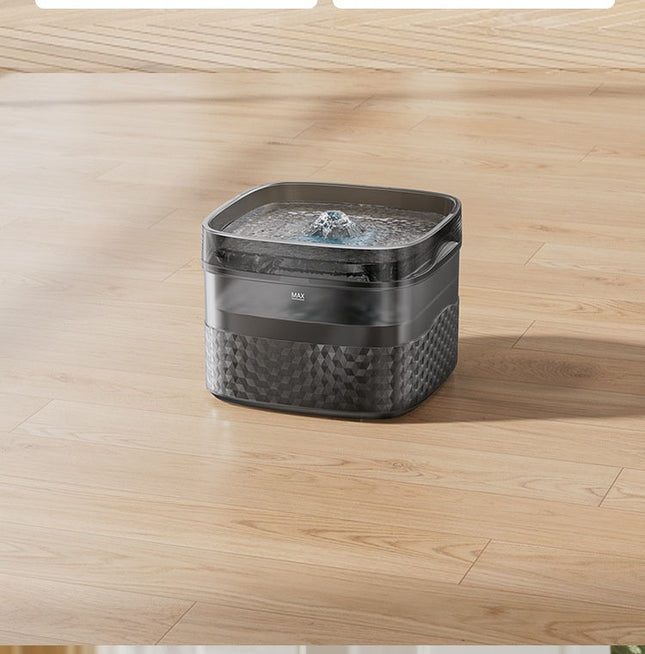 9L Automatic Pet Water Fountain with Silent Adjustable Pump and Multi-Stage Purification