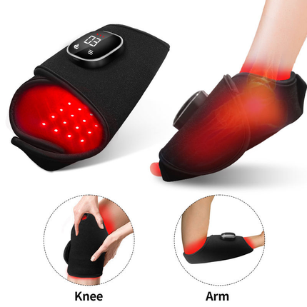 Portable Wireless Red Light Relaxation Belt for Wrist and Ankle Comfort Relief and Muscle Relaxation