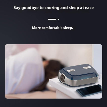 Compact Rechargeable Airflow Assist Device Portable Single Level Breathing Support Personal Use