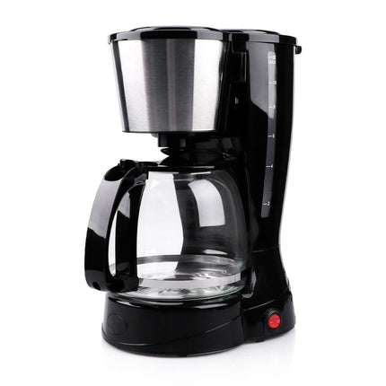 1.5L 12 Cup Drip Coffee Maker with Glass Carafe 650W