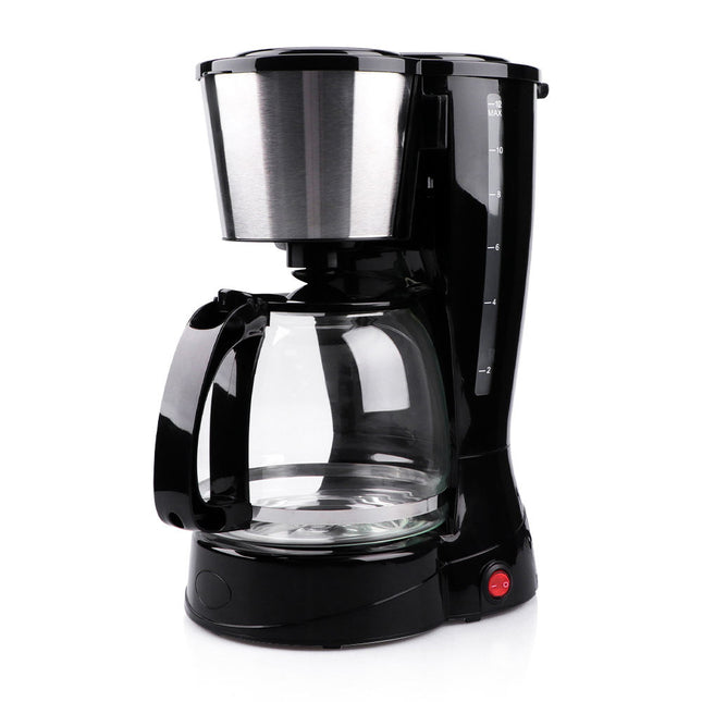 1.5L 12 Cup Drip Coffee Maker with Glass Carafe 650W