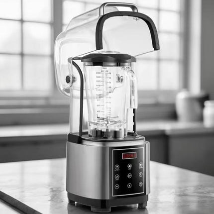 High-Power 2L Blender with 1500W Motor, PC Cup & 5-Speed Touch Control – Smoothies, Whisk & Chopper