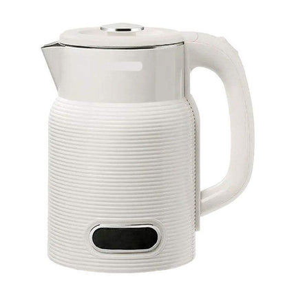 Portable 1.8L Electric Kettle 1500W Rapid Heating Cordless Design Blue & White