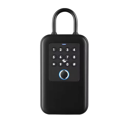 Portable Smart Key Lock Box with Fingerprint NFC Card Password and App Control